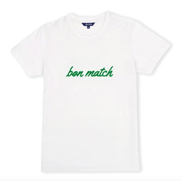 Ame&Lulu Bon Match Embroidered T-shirt NWT - Picture 1 of 5
